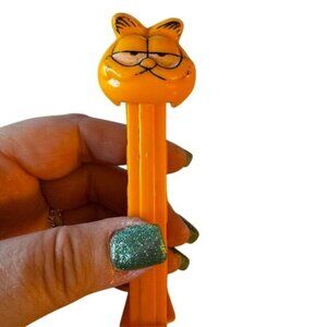 Vintage Orange Garfield PEZ Dispenser Collectible Candy Toy